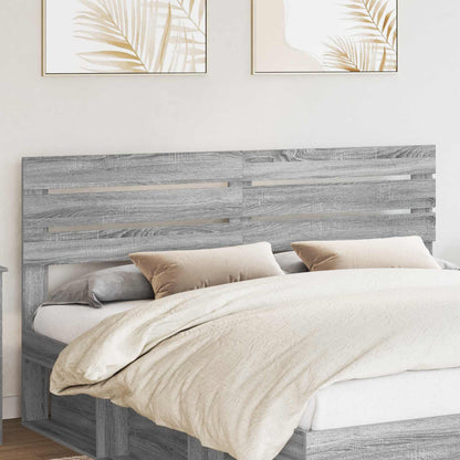 vidaXL Kopfteil Graues Sonoma 180 cm Holzwerkstoff
