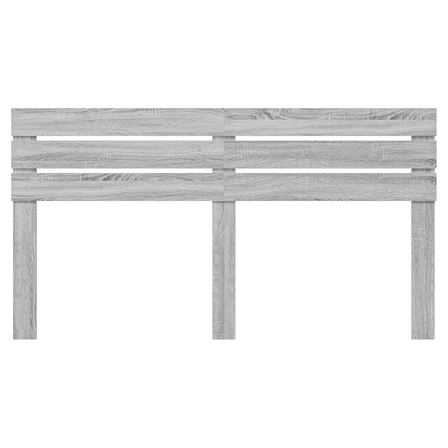 vidaXL Kopfteil Graues Sonoma 180 cm Holzwerkstoff