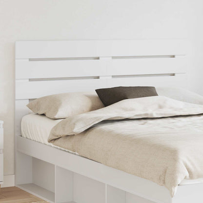 vidaXL Kopfteil Weiß 160 cm Holzwerkstoff