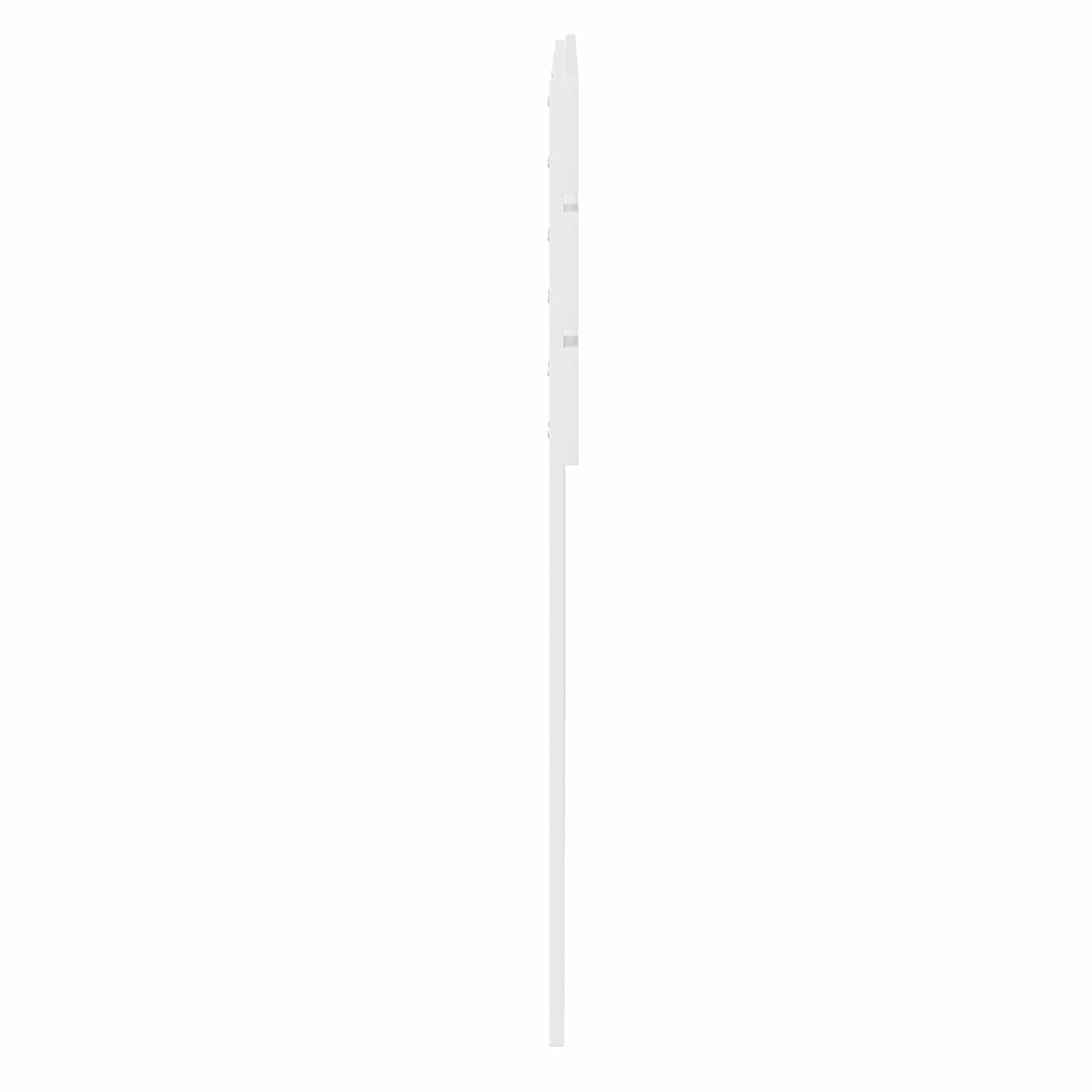 vidaXL Kopfteil Weiß 160 cm Holzwerkstoff