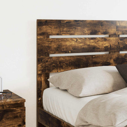 vidaXL Kopfteil Geräucherte Eiche 160 cm Holzwerkstoff