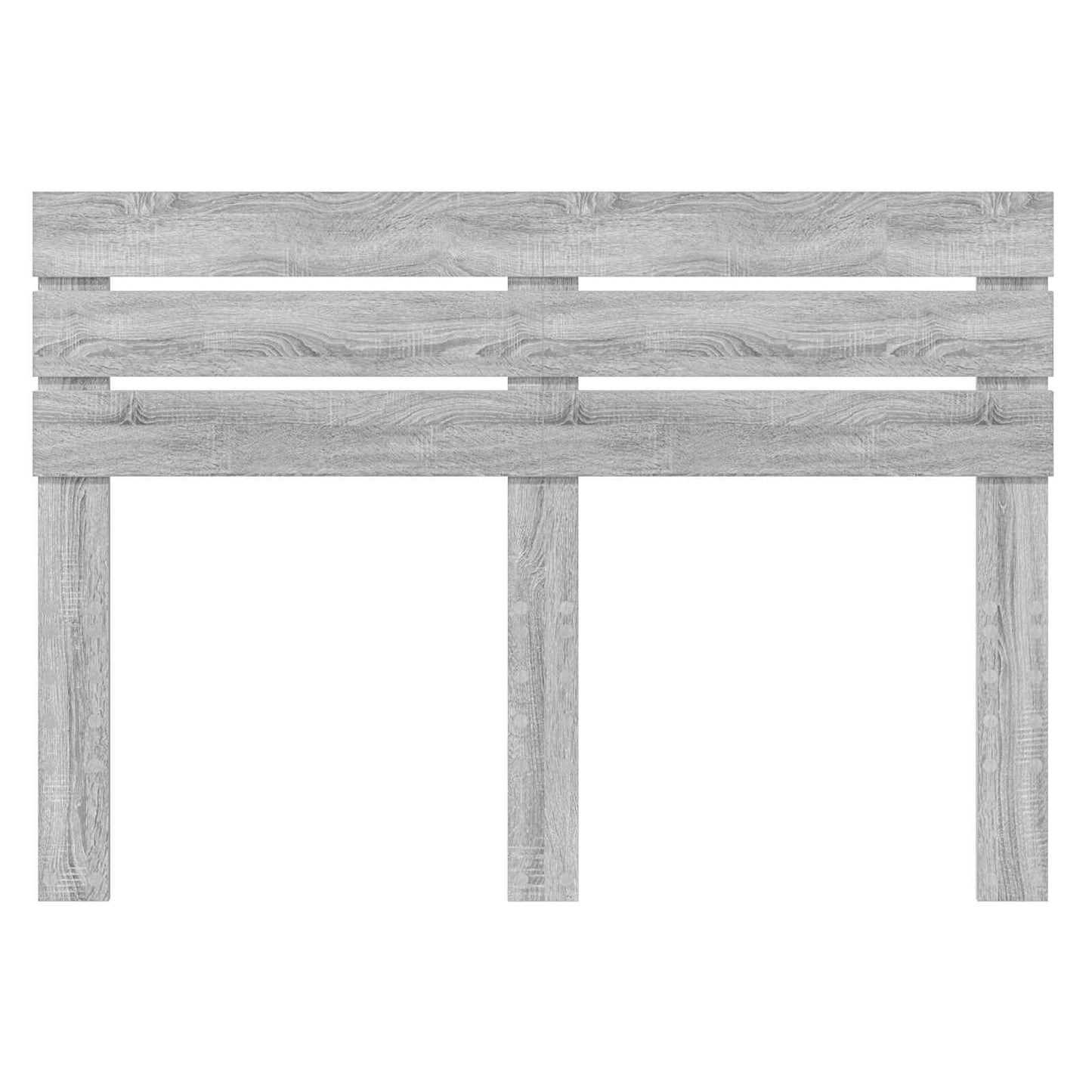 Kopfteil Graues Sonoma 150 cm Holzwerkstoff