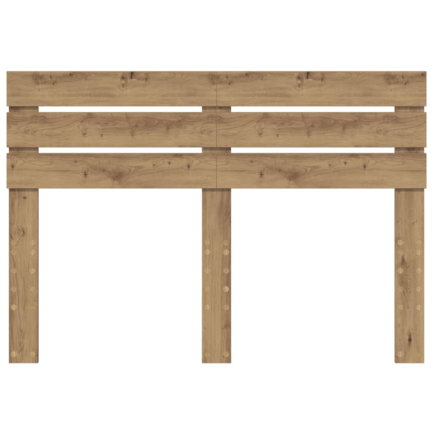 vidaXL Kopfteil Artisan-Eiche 150 cm Holzwerkstoff