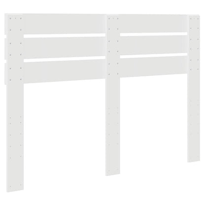 vidaXL Tête de lit Blanc 140 cm Bois d'ingénierie