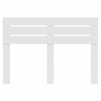 vidaXL Tête de lit Blanc 140 cm Bois d'ingénierie