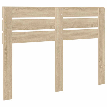 vidaXL Kopfteil Sonoma-Eiche 140 cm Holzwerkstoff