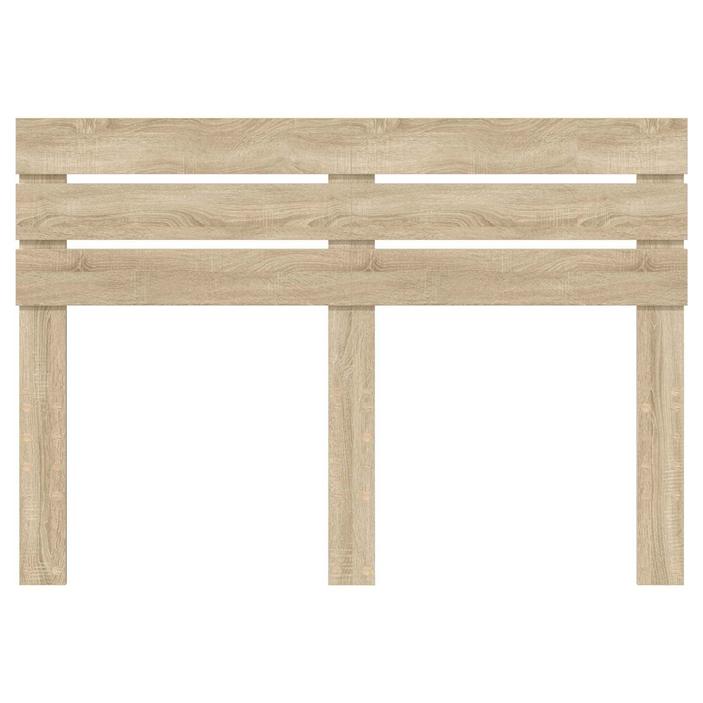 vidaXL Kopfteil Sonoma-Eiche 140 cm Holzwerkstoff