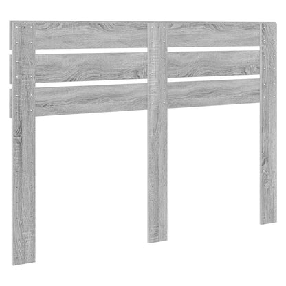 vidaXL Kopfteil Graues Sonoma 140 cm Holzwerkstoff