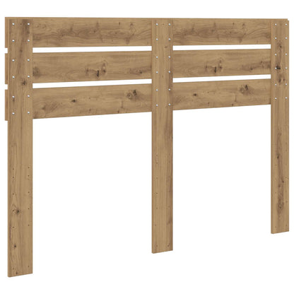 vidaXL Kopfteil Artisan-Eiche 140 cm Holzwerkstoff