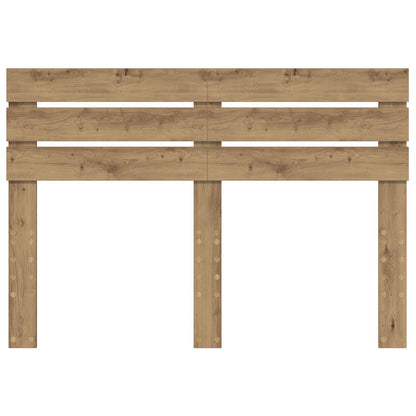 vidaXL Kopfteil Artisan-Eiche 140 cm Holzwerkstoff