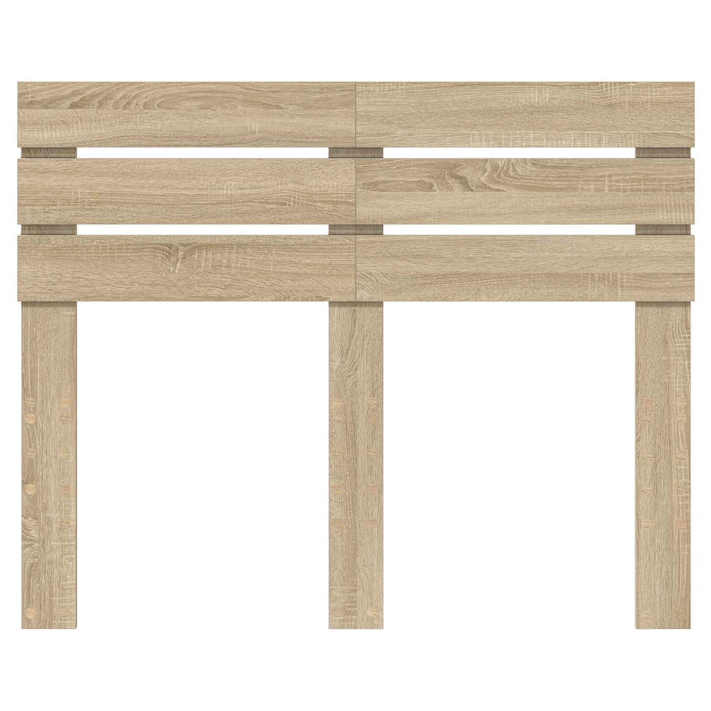 vidaXL Kopfteil Sonoma-Eiche 135 cm Holzwerkstoff