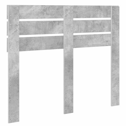 vidaXL Kopfteil Beton Grau 135 cm Holzwerkstoff