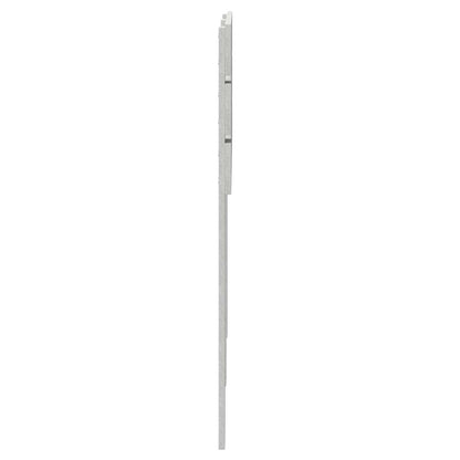 vidaXL Kopfteil Beton Grau 135 cm Holzwerkstoff