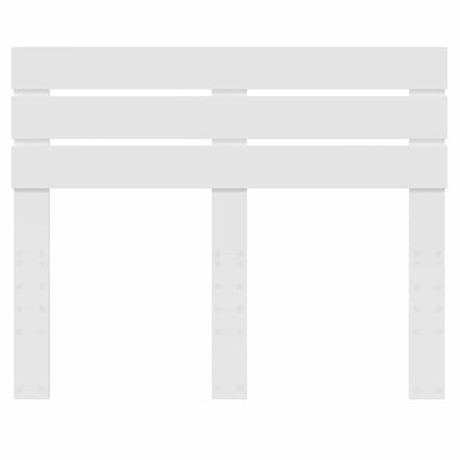 vidaXL Kopfteil Weiß 120 cm Holzwerkstoff
