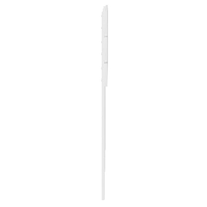 vidaXL Kopfteil Weiß 120 cm Holzwerkstoff