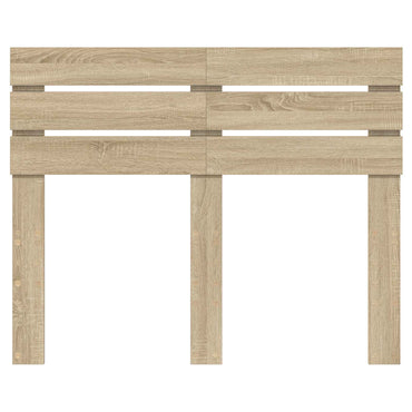 vidaXL Kopfteil Sonoma-Eiche 120 cm Holzwerkstoff