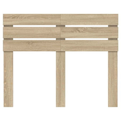 vidaXL Kopfteil Sonoma-Eiche 120 cm Holzwerkstoff