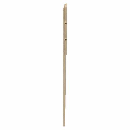 vidaXL Kopfteil Sonoma-Eiche 120 cm Holzwerkstoff