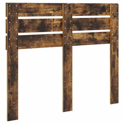 vidaXL Kopfteil Geräucherte Eiche 120 cm Holzwerkstoff