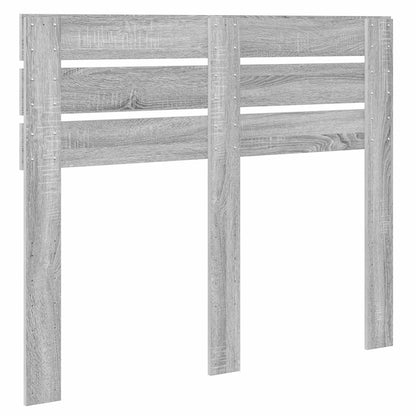 vidaXL Kopfteil Graues Sonoma 120 cm Holzwerkstoff