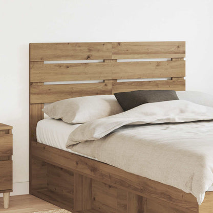 vidaXL Kopfteil Artisan-Eiche 120 cm Holzwerkstoff