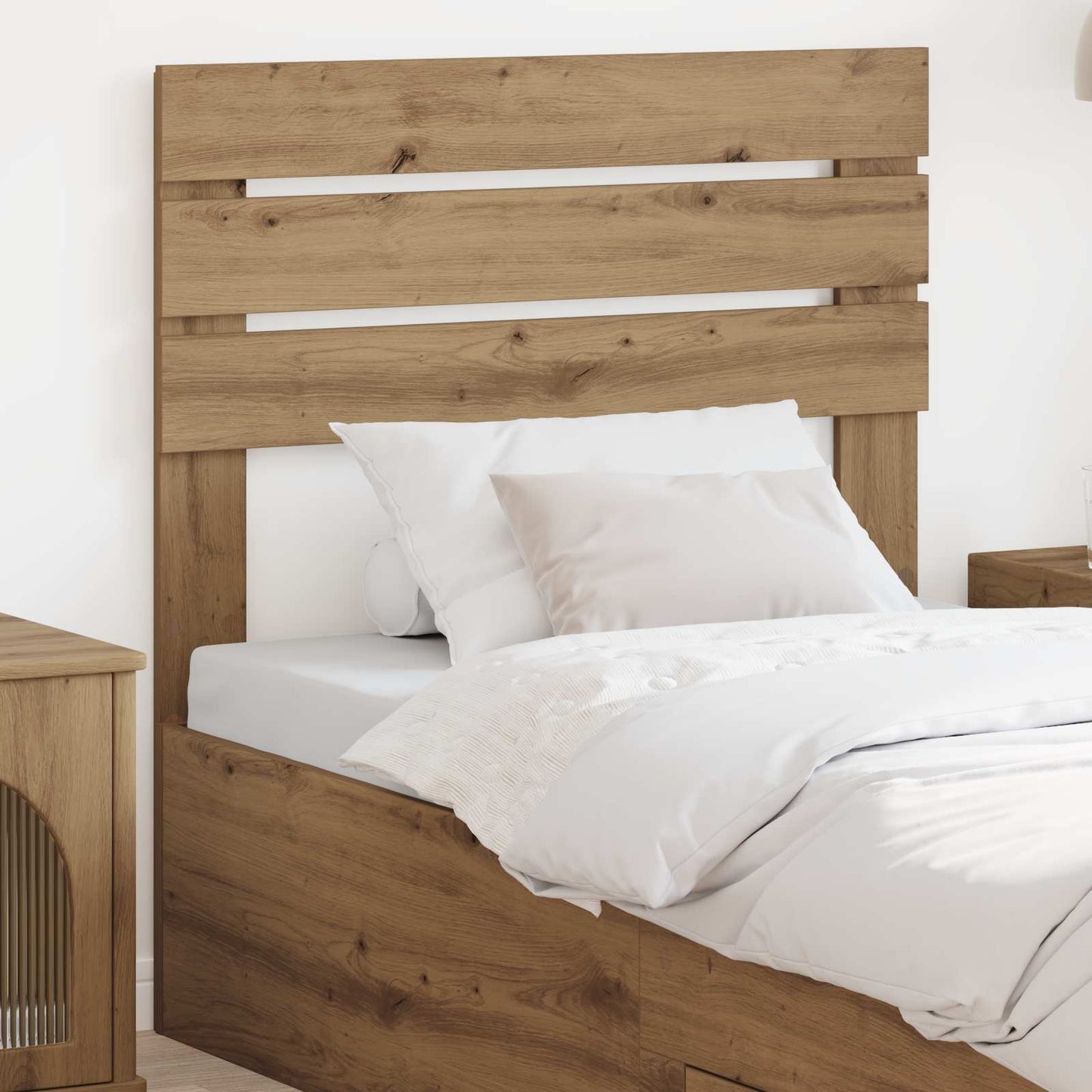 vidaXL Kopfteil Artisan-Eiche 100 cm Holzwerkstoff
