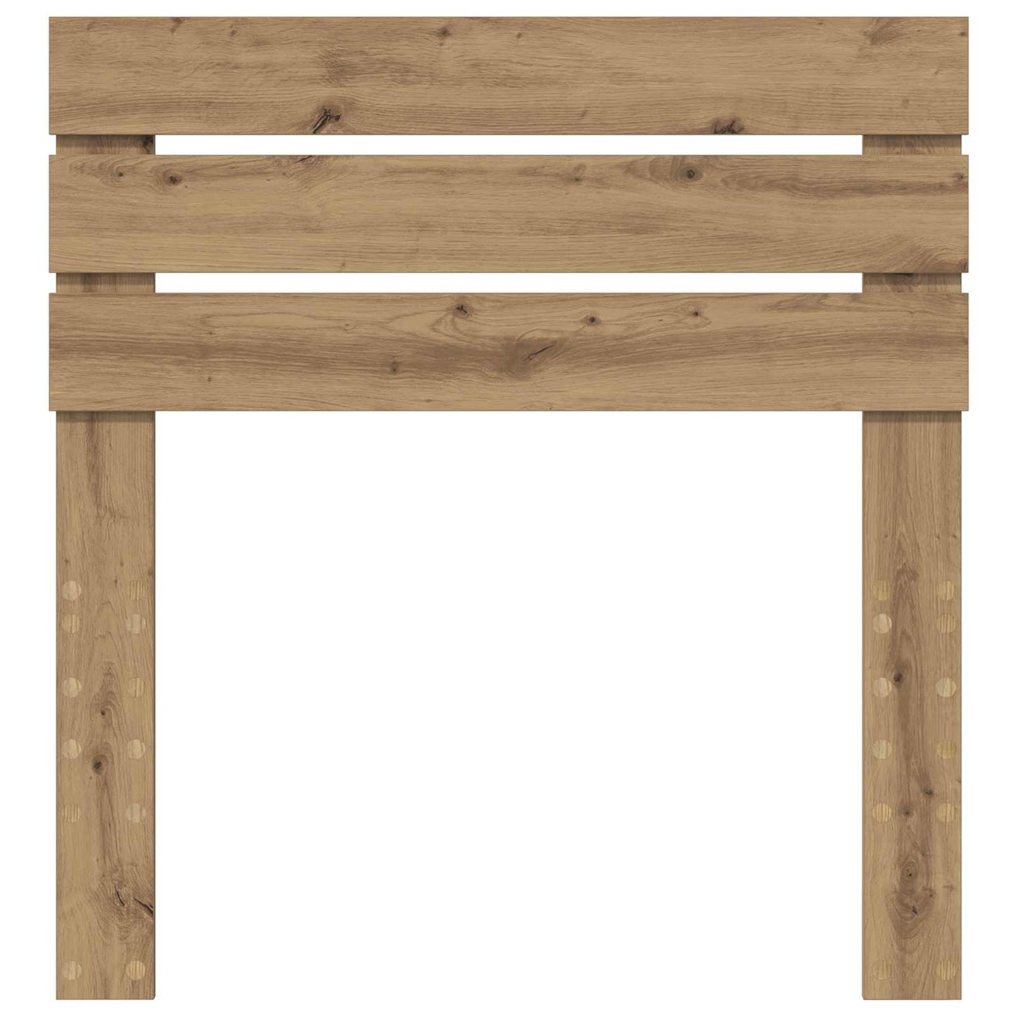vidaXL Kopfteil Artisan-Eiche 100 cm Holzwerkstoff