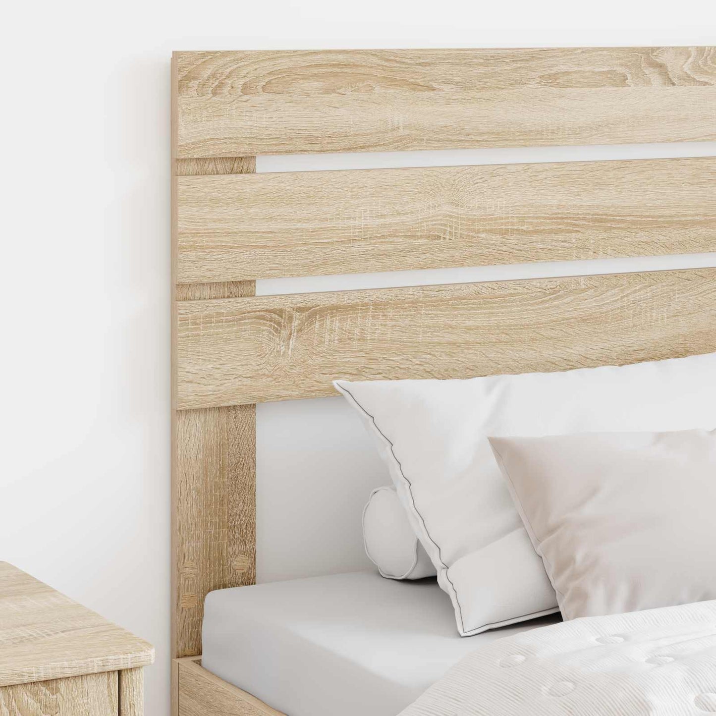 vidaXL Kopfteil Sonoma-Eiche 90 cm Holzwerkstoff