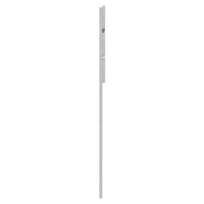 vidaXL Kopfteil Beton Grau 90 cm Holzwerkstoff