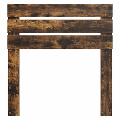 vidaXL Kopfteil Geräucherte Eiche 90 cm Holzwerkstoff