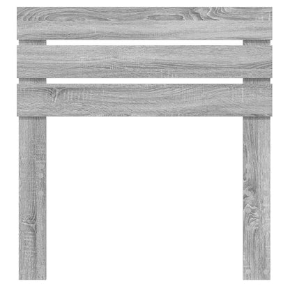 vidaXL Kopfteil Graues Sonoma 80 cm Holzwerkstoff
