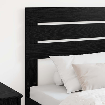 vidaXL Kopfteil Schwarz Eichen-Optik 75 cm Holzwerkstoff