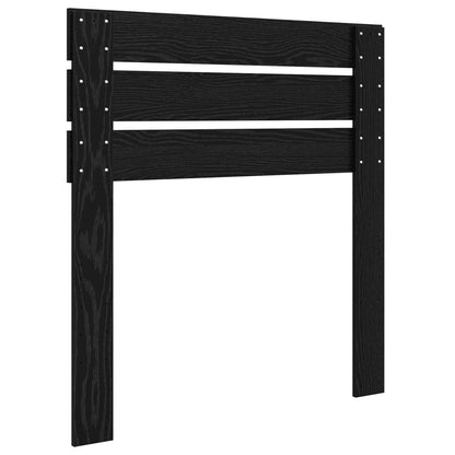 vidaXL Kopfteil Schwarz Eichen-Optik 75 cm Holzwerkstoff
