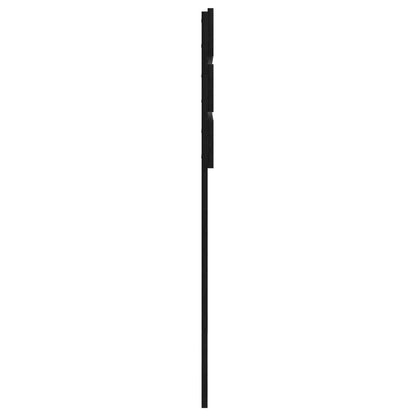 vidaXL Kopfteil Schwarz Eichen-Optik 75 cm Holzwerkstoff