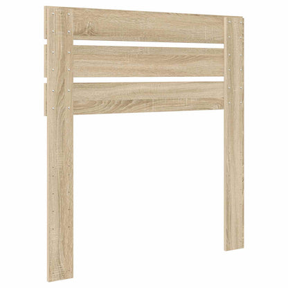 vidaXL Kopfteil Sonoma-Eiche 75 cm Holzwerkstoff