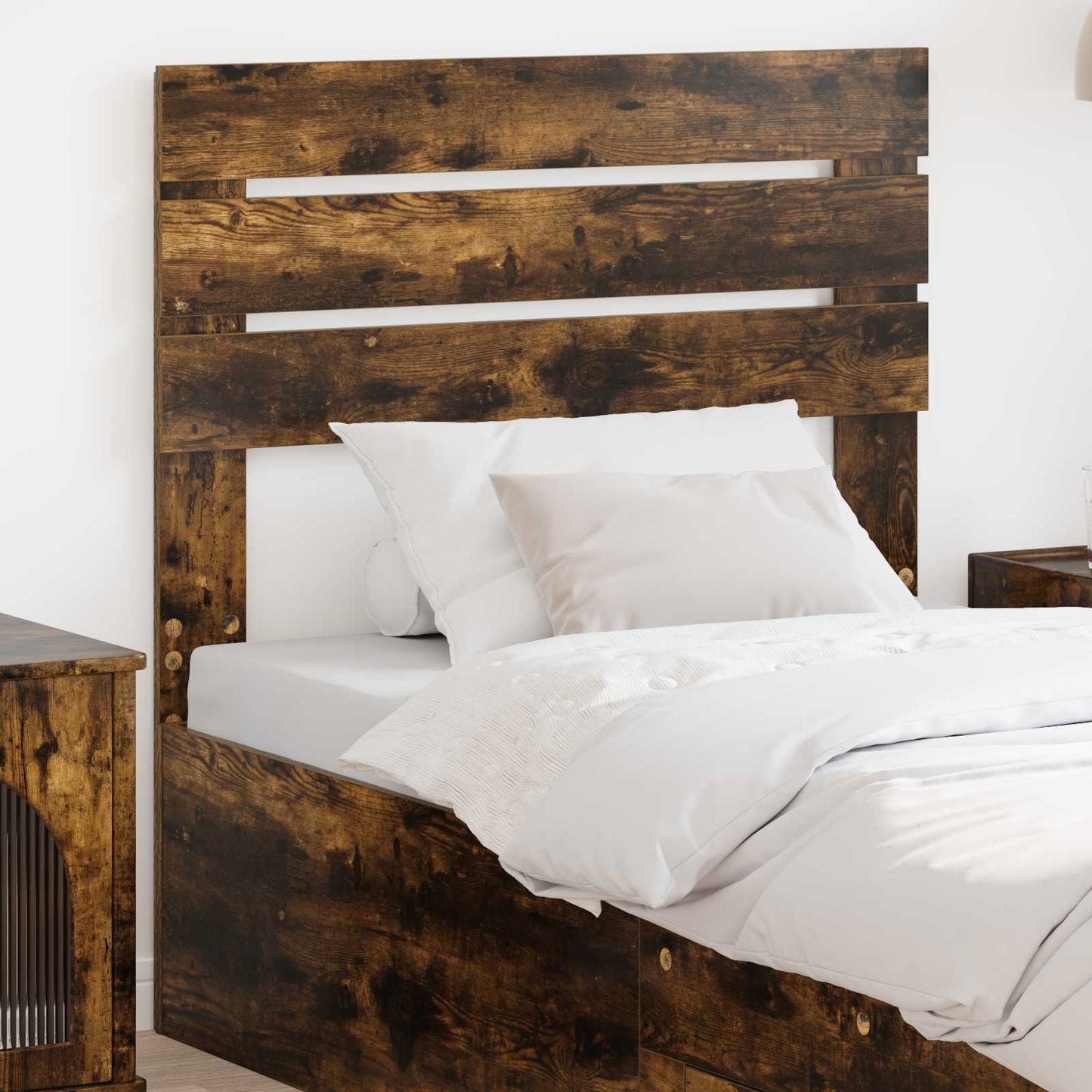 vidaXL Kopfteil Geräucherte Eiche 75 cm Holzwerkstoff