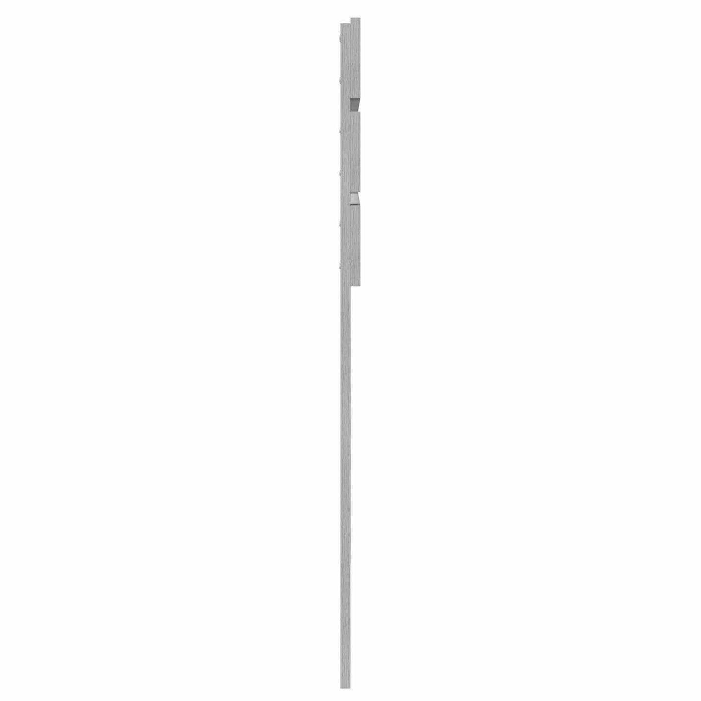 vidaXL Tête de lit Sonoma gris 75 cm en bois d'ingénierie