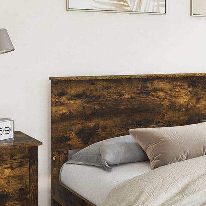 vidaXL Kopfteil Geräucherte Eiche 200 cm Holzwerkstoff