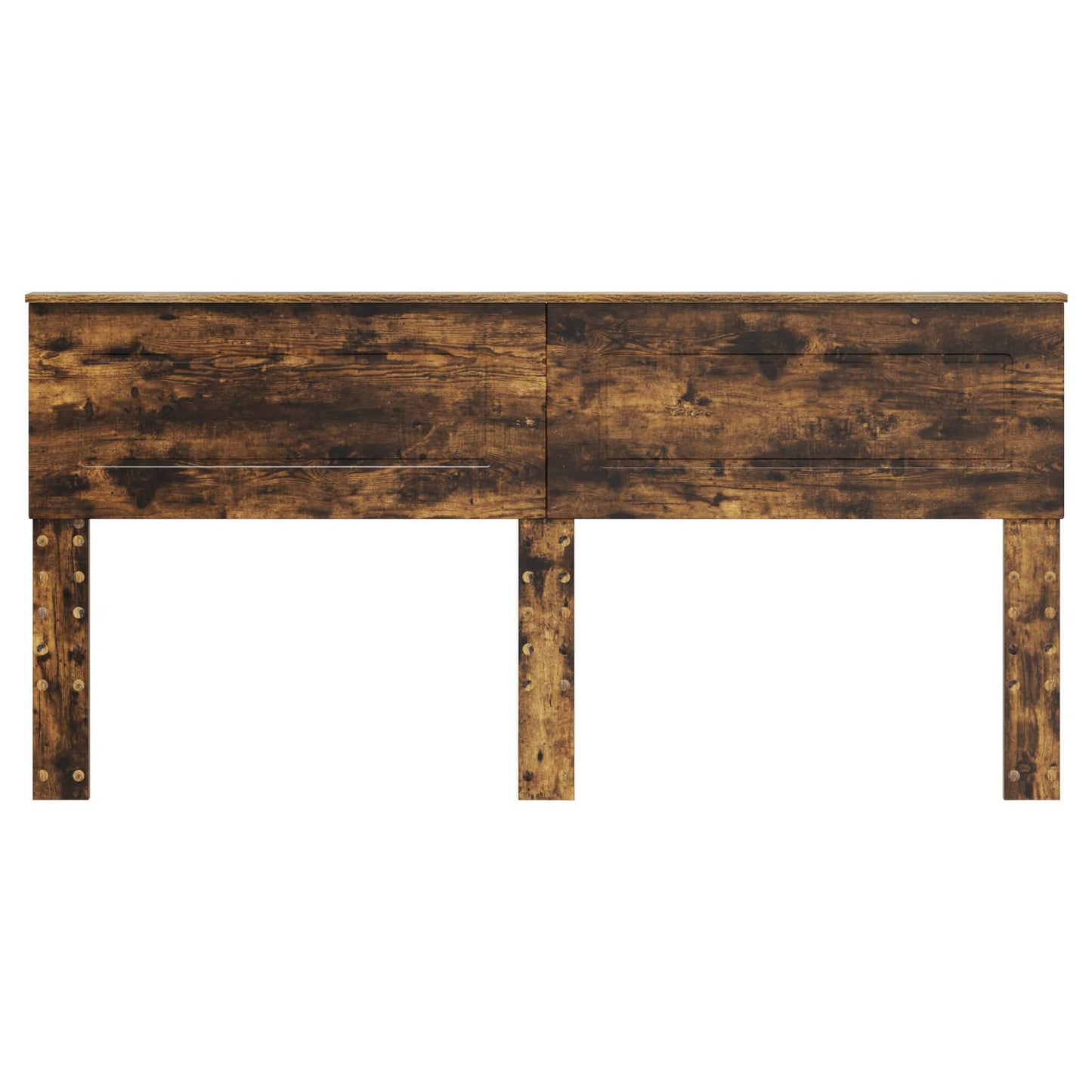 vidaXL Kopfteil Geräucherte Eiche 200 cm Holzwerkstoff