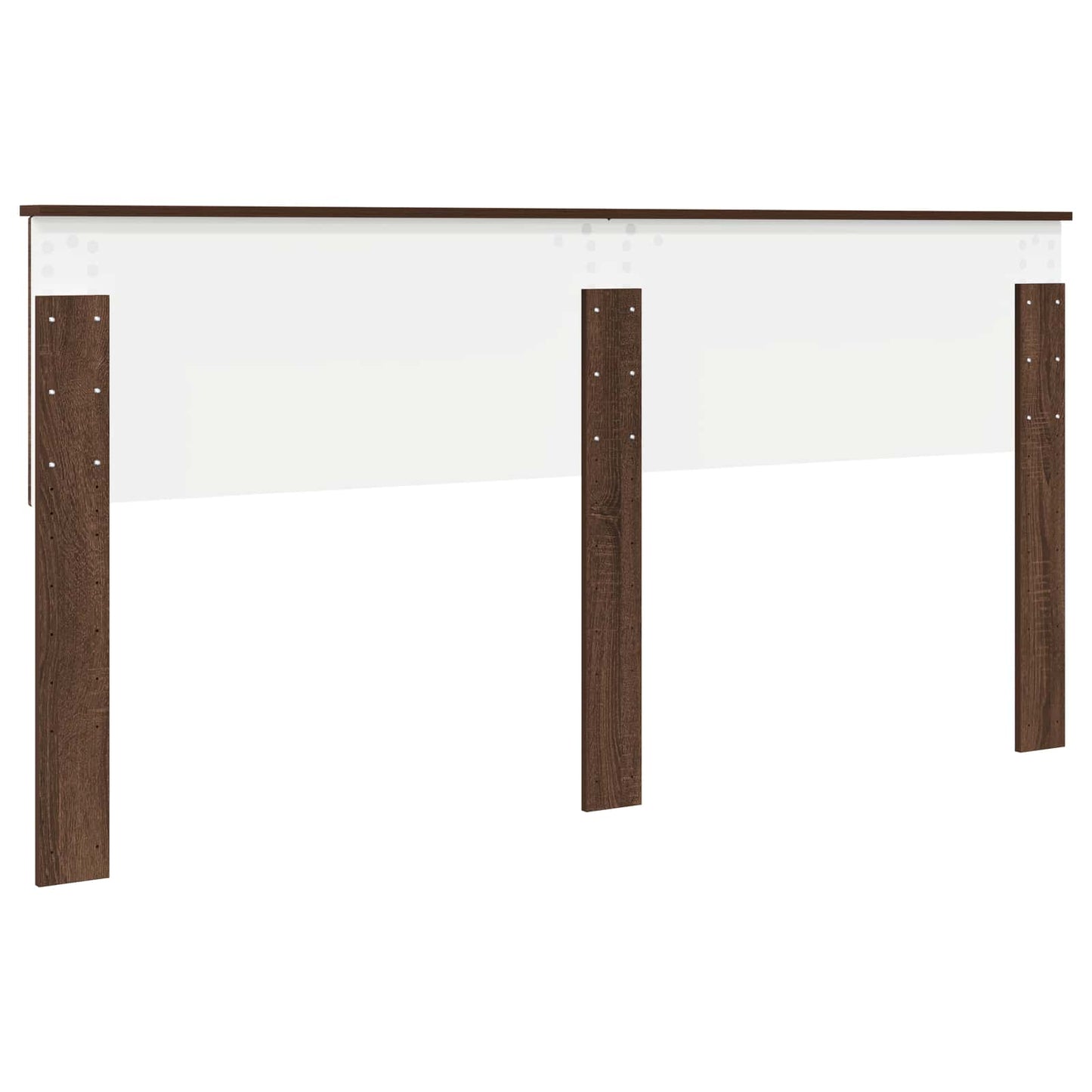 vidaXL Kopfteil Braun Eichen-Optik 200 cm Holzwerkstoff