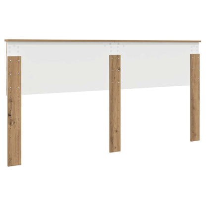 vidaXL Kopfteil Artisan-Eiche 200 cm Holzwerkstoff