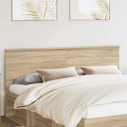 vidaXL Kopfteil Sonoma-Eiche 180 cm Holzwerkstoff