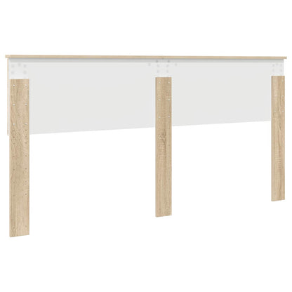 vidaXL Kopfteil Sonoma-Eiche 180 cm Holzwerkstoff