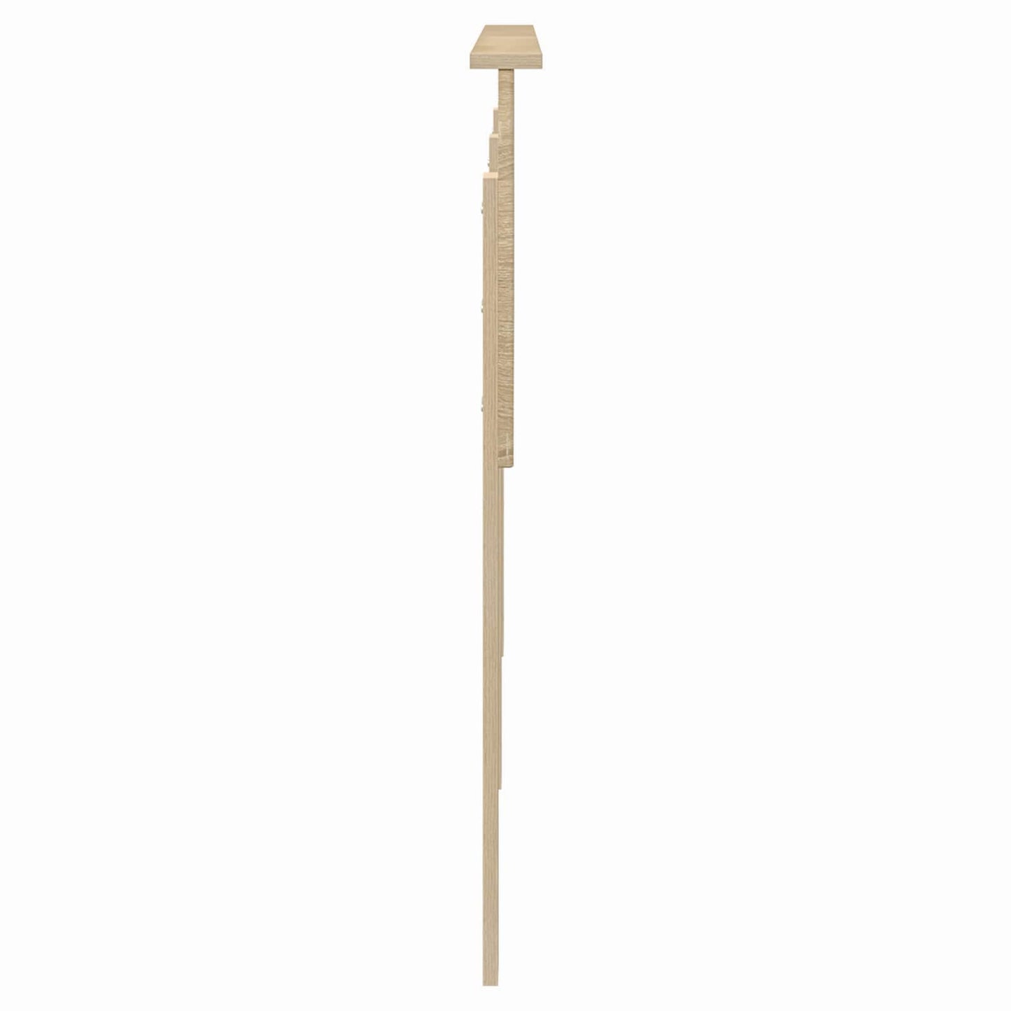 vidaXL Kopfteil Sonoma-Eiche 180 cm Holzwerkstoff