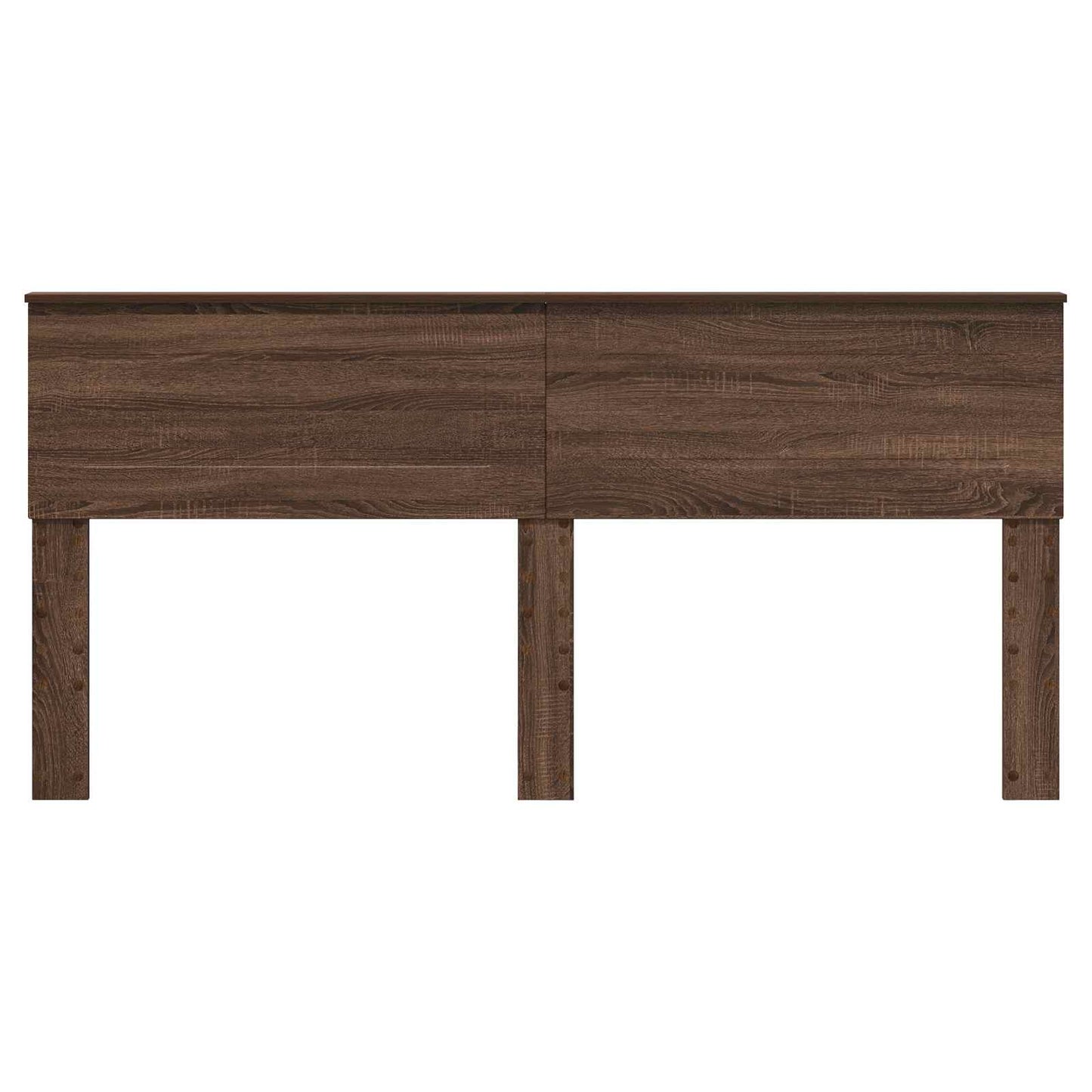 Kopfteil Braun Eichen-Optik 180 cm Holzwerkstoff