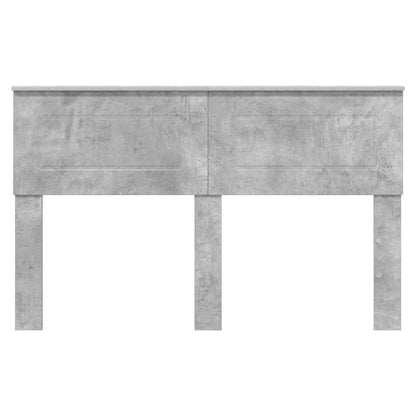 Kopfteil Beton Grau 160 cm Holzwerkstoff