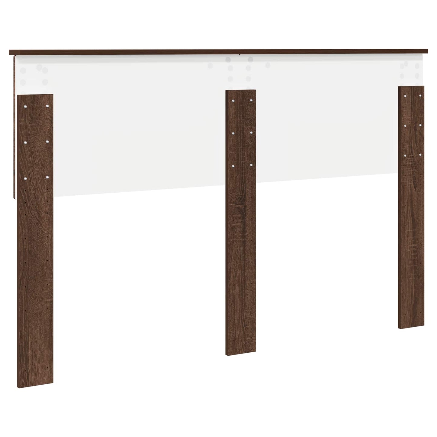 vidaXL Kopfteil Braun Eichen-Optik 160 cm Holzwerkstoff