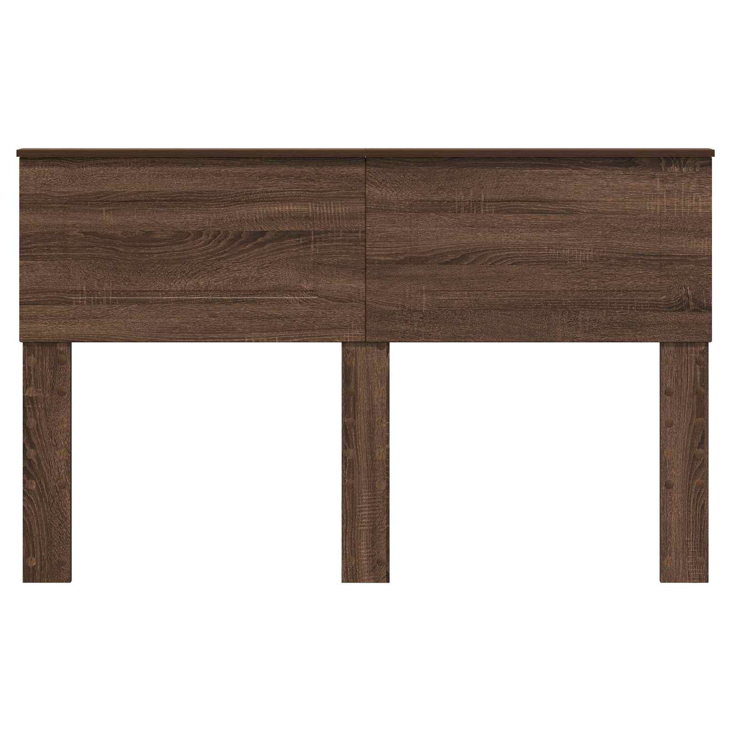 vidaXL Kopfteil Braun Eichen-Optik 160 cm Holzwerkstoff