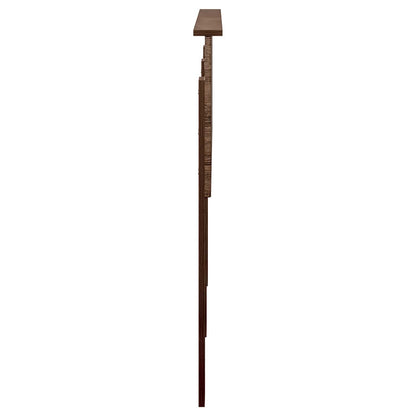 vidaXL Kopfteil Braun Eichen-Optik 160 cm Holzwerkstoff