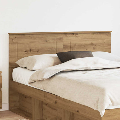 vidaXL Kopfteil Artisan-Eiche 160 cm Holzwerkstoff